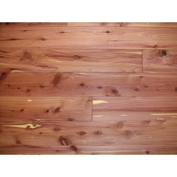 American Pacific 5039003 0.25 x 3.75 x 48 in. Cedar Safe Wood Closet Liner Plank Red