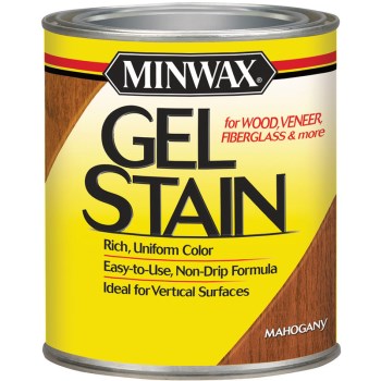 Minwax 66050 Gel Stain, Mahogany ~ Quart 