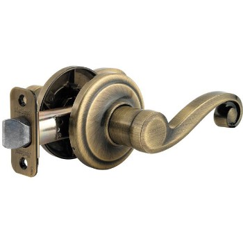 Lido Passage Lock ~ Antique Brass