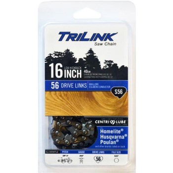 TriLink Low Profile Semi-Chisel Chainsaw Chain - 3/8" Pitch