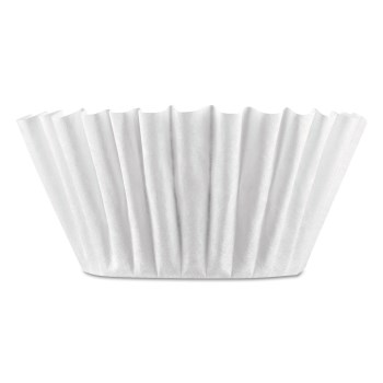 Bunn BCF100-B Flat Bottom Coffee Filters   8-12 Cup, 100pk