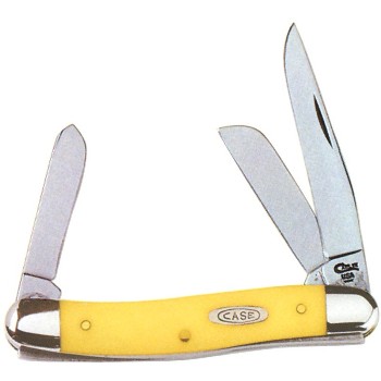 Case Knives 035 Stockman Knife - Medium - Yellow