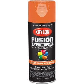 Krylon K02718007 2718 Sp Gl Popscl Orange Paint