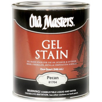 Oil-Based Gel Stain, Pecan ~ Quart