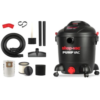 Shop-Vac Pump Wet/Dry Vacuum - 12 Gal, 5 Peak HP