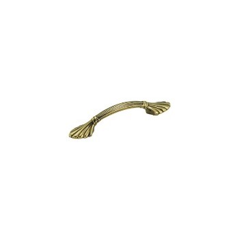Pull - Shell Burnished Brass Finish - 3 inch