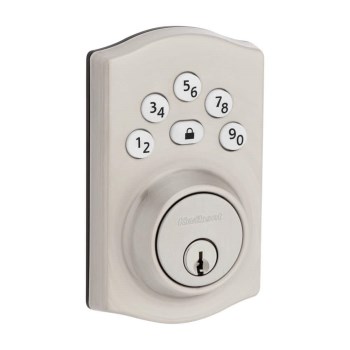 Single Cylinder Deadbolt, Satin Nickel