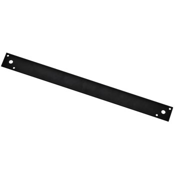 Heavy Duty Strap Braces, Black Finish ~ 10" L x 1.5" W x 1/8" D