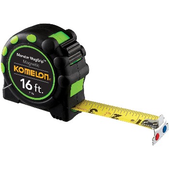 KomelonUSA 7116 Monster MagGrip Tape Measure 1" x 16