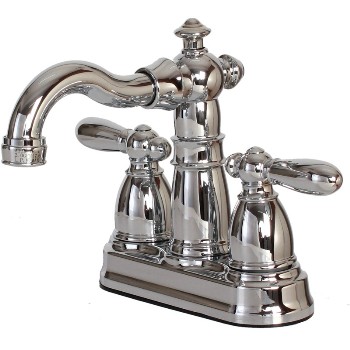 Hardware House  4268TP Two Handle Bathroom Faucet - Chrome