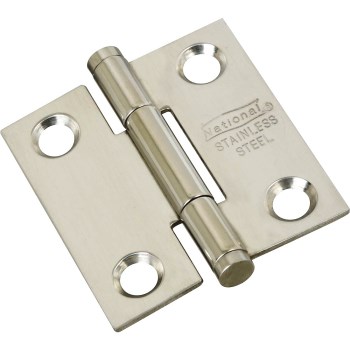 National N276-956 Door Hinge, Stainless Steel ~ 1 1/2"