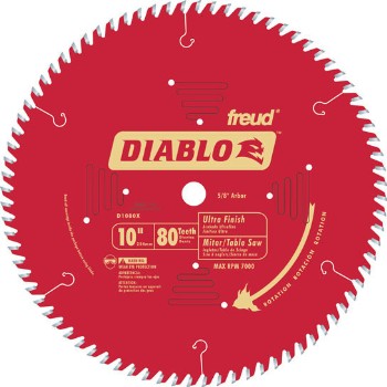 Finish Blade, 80T 10 Inch