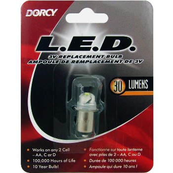 Dorcy Intl 41-1643 3v Repl. Led Bulb