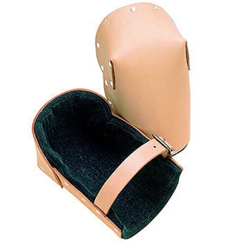 Topgrain Knee Pads W/Strap