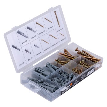206pc Wood Anchor Set