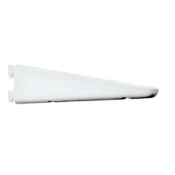 Knape & Vogt 182 WH 18.5 Double Track Bracket - 182 Series  ~ White, 18.5"