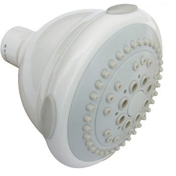 Larsen 08-5121 085121 Wht 5-Funct Shower Head