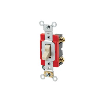 Toggle Switch, Industrial - 20 Amp, Ivory