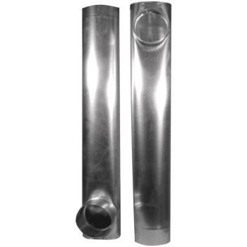 Dryer Vent, Skinny Aluminum - 4"