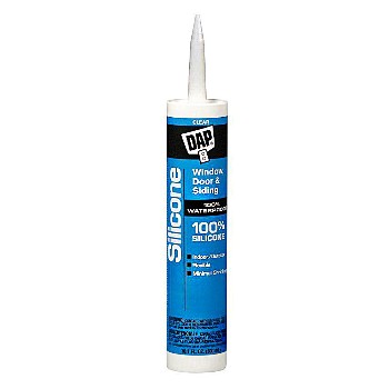 DAP 08641 General Purpose 100 percent Silicone Sealant ~ Clear