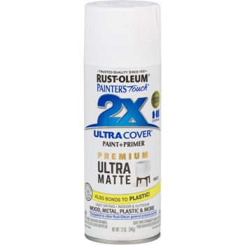2x Ultra Matte Spray ~ White