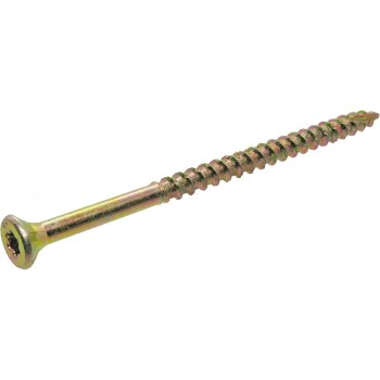 Prime Source #10 x 3-1/2" Gold Construction Screw (10 lb)
