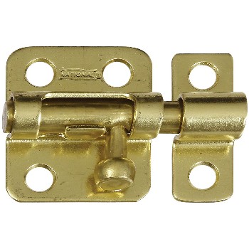 Barrel Bolt, Solid Brass ~ 2 inches