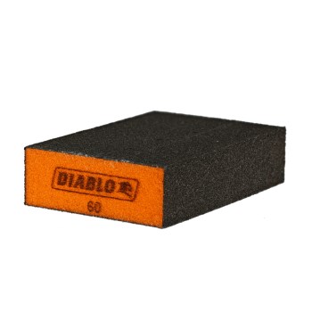 Diablo Flat Edge Sanding Sponge, 60 Grit