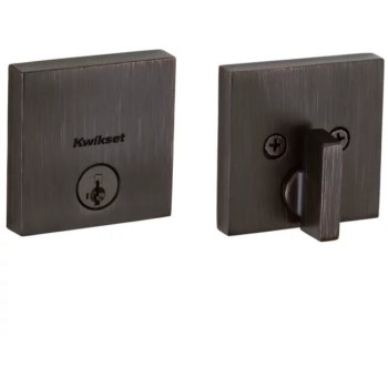 Smartkey Downtwn Deadbolt, Matte Black