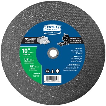 Century Drill &amp; Tool   08610 10 Inch Masonry Saw Blade