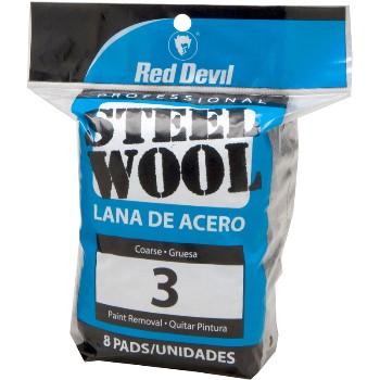Steel Wool #3, 8 pads