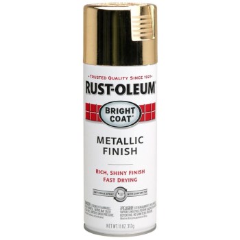 Spray Metallic Paint - Shiny Gold - 11 oz