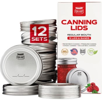 Fjlbr12 12pk Reg Lids & Rings