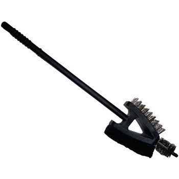 Combo Grill Scraper/Cleaning Brush ~ 16.5"