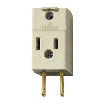 Leviton R52-00531 Polarized Cube Tap - White