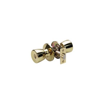 Master Lock Polished Brass Tulip Keyed Entry Door Lock TUO0103