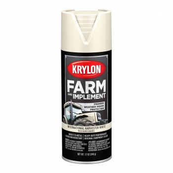 Farm & Implement Spray Paint, International Harvester Gloss White - 12 oz Aerosol