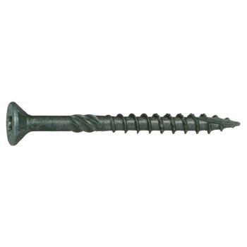 Midwest Fastener Green Star Drive Deck Screws #9 x 2", (Bulk 3500 ct)