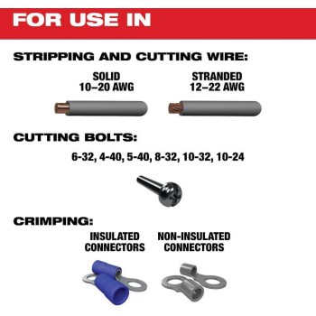 Multi-Purpose Wire Stripper with Crimper