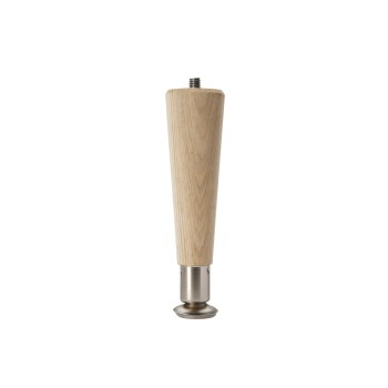 Round Wood Taper Leg - Approx 6"