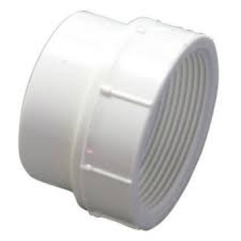 Lesso DWV Cleanout Adapter - 2" PVC