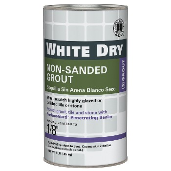 White Tile Grout