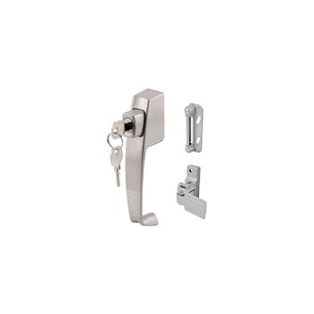 Aluminum Push Button Locking Latch 