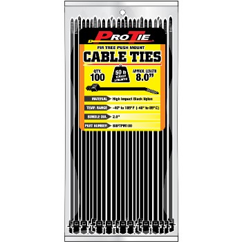 Cable Ties ~ 8in. 100pk 