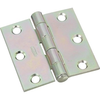 Loose-Pin Broad Hinges, Zinc ~ 2 1/2"