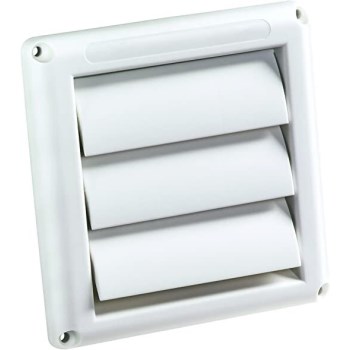 Louver Vent Hood ~ White