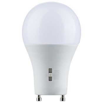 Satco 8.8W A19 LED 5CCT Selectable Bulb - GU24 Base