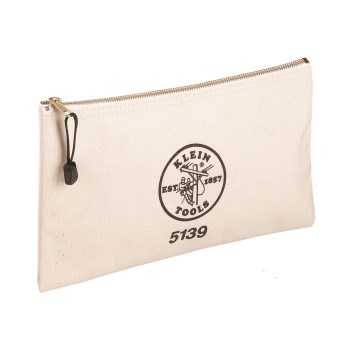Canvas Zipper Tool Bag - 12-1/2" x 7"
