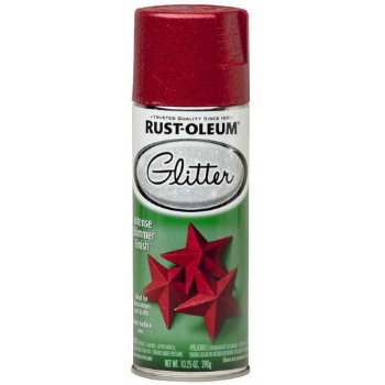 Glitter Spray Paint ~ Red