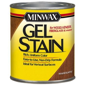 Minwax 66050 Gel Stain,  Mahogany ~ Quart 